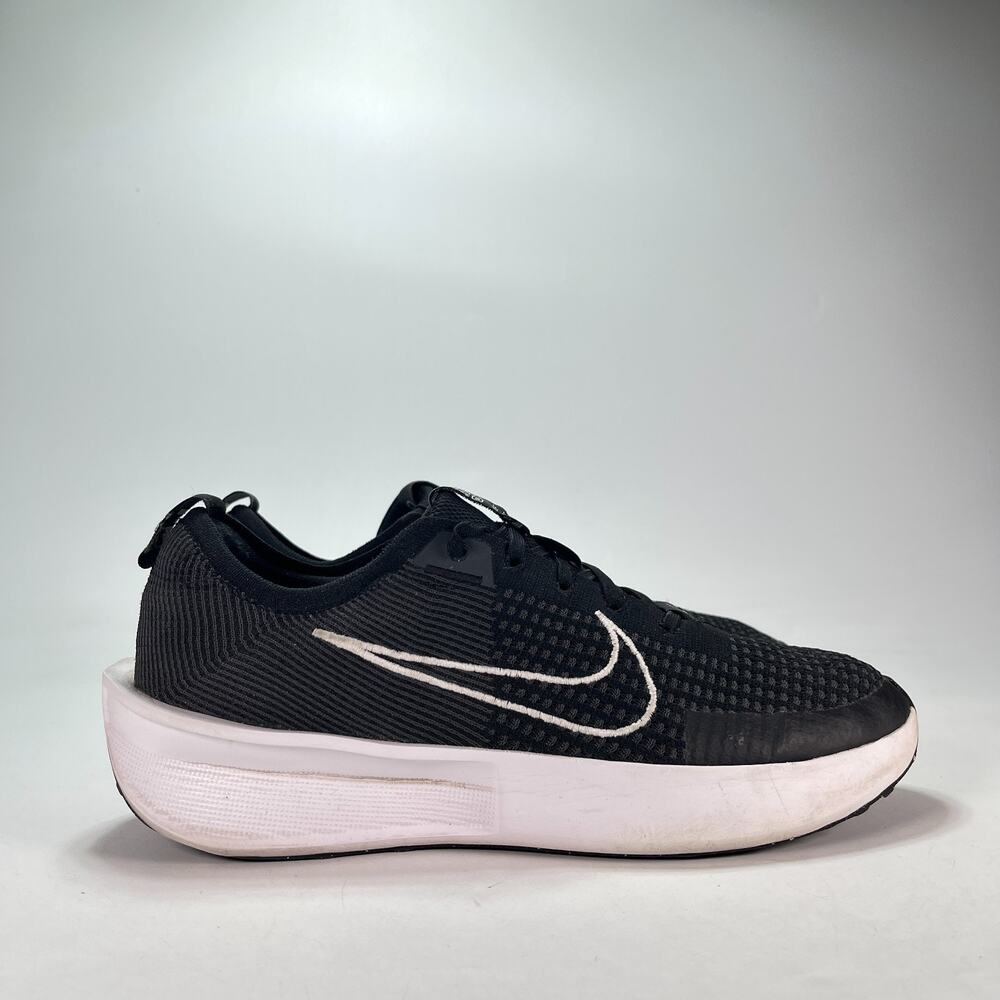 Nike Interact Run Black White Running Shoes Sneakers FD2291-001 Men's Size 12